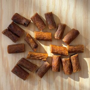 Bocados de Salmón con Calabaza y Apio