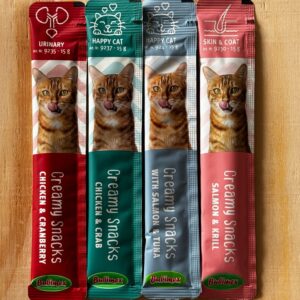 Cremas para Gatos 15g/u "Pelaje y Urinario"
