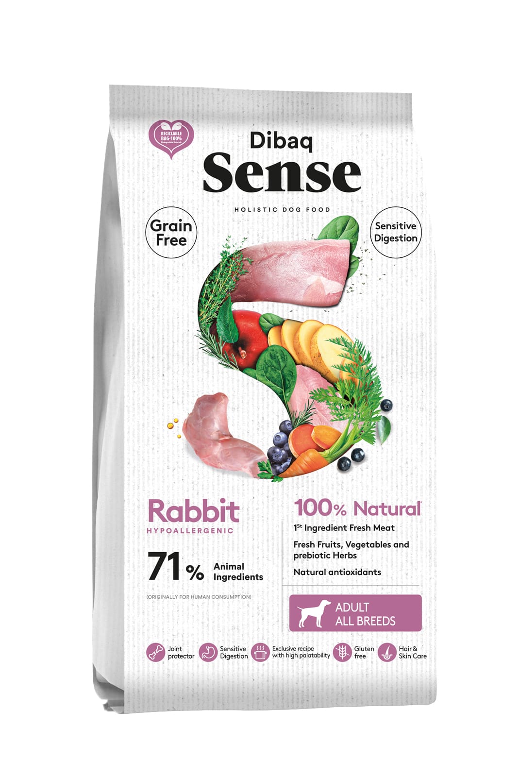 Dibaq Sense Grain Free Sensitive Conejo