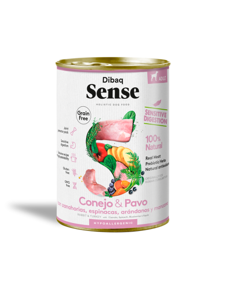 Wet Sense Sensitive Conejo y Pavo