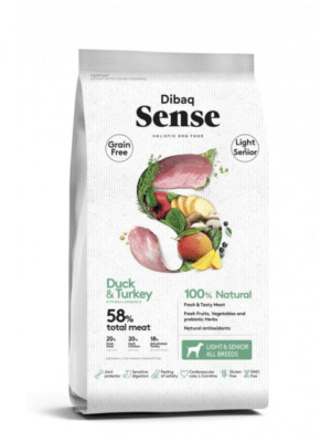 Dibaq Sense Grain Free Pato y Pavo Light/Senior