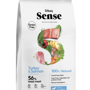 Dibaq Sense Grain Free Salmón y Pavo Cachorro