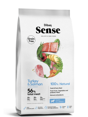 Dibaq Sense Grain Free Salmón y Pavo Cachorro
