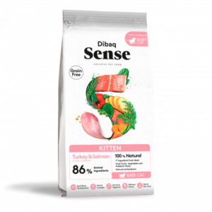 Dibaq Sense Grain Free Gatito (Pavo y Salmón)