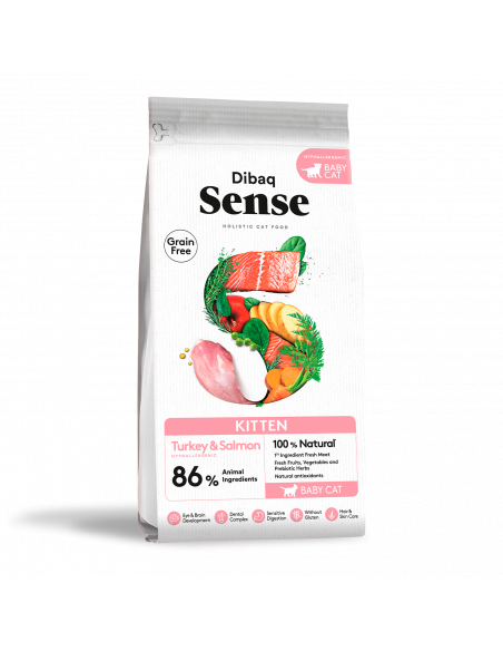 Dibaq Sense Grain Free Gatito (Pavo y Salmón)