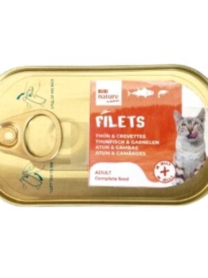 Bubi Nature Filets Atún y Gambas en Gelatina (85g)