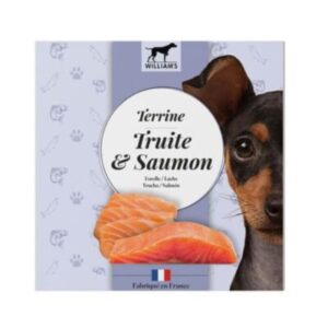 Tarrina William's para Perros - Trucha y Salmón (80g)